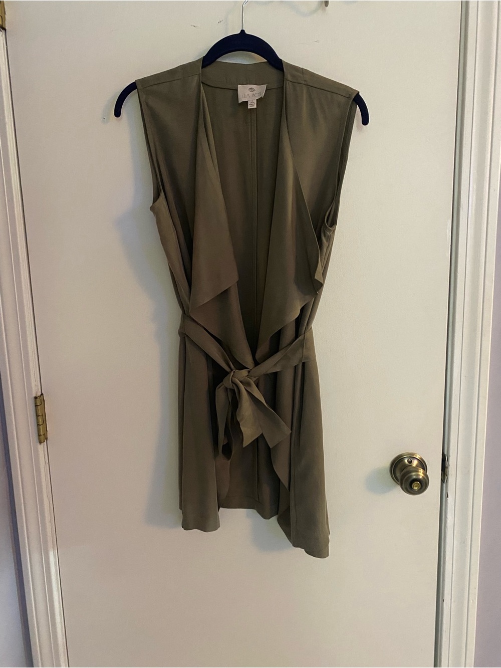 Lila Rose Olive Green Women's Vest